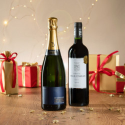Cadeau Vin pour Noël - Livraison Express Coffret vin Noël